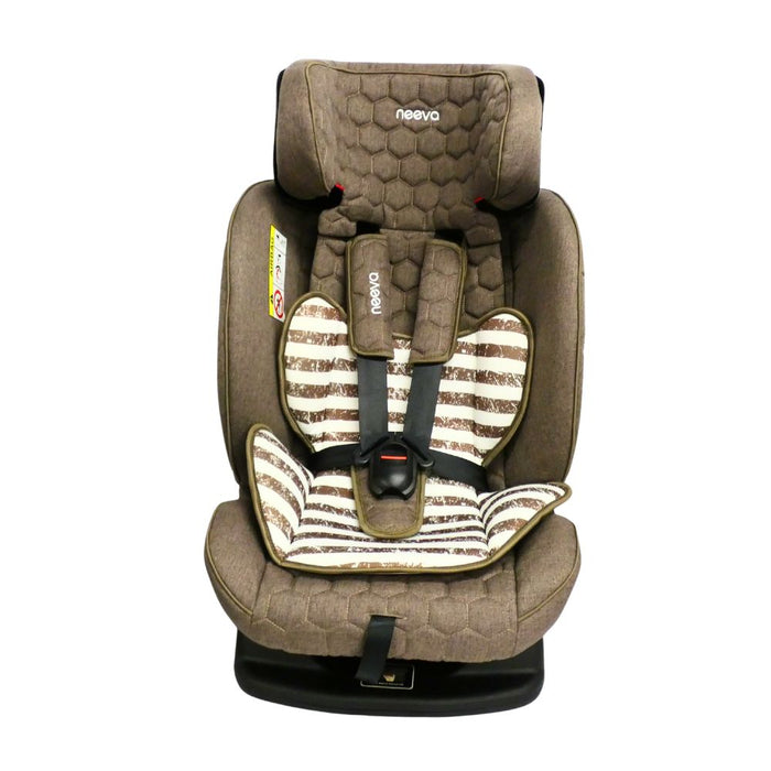 Neeva 3-in-1 Convertible Car Seat 0-36kg : BROWN STRIPES