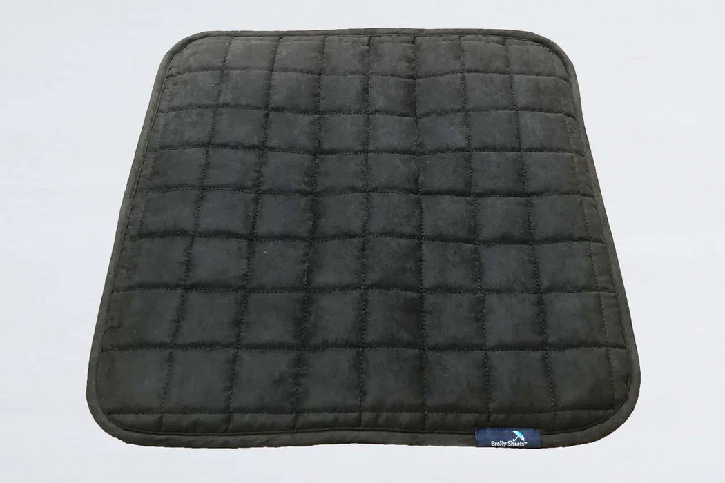 Brolly Sheets Waterproof Double Sided Chair Pad - Black (Small)