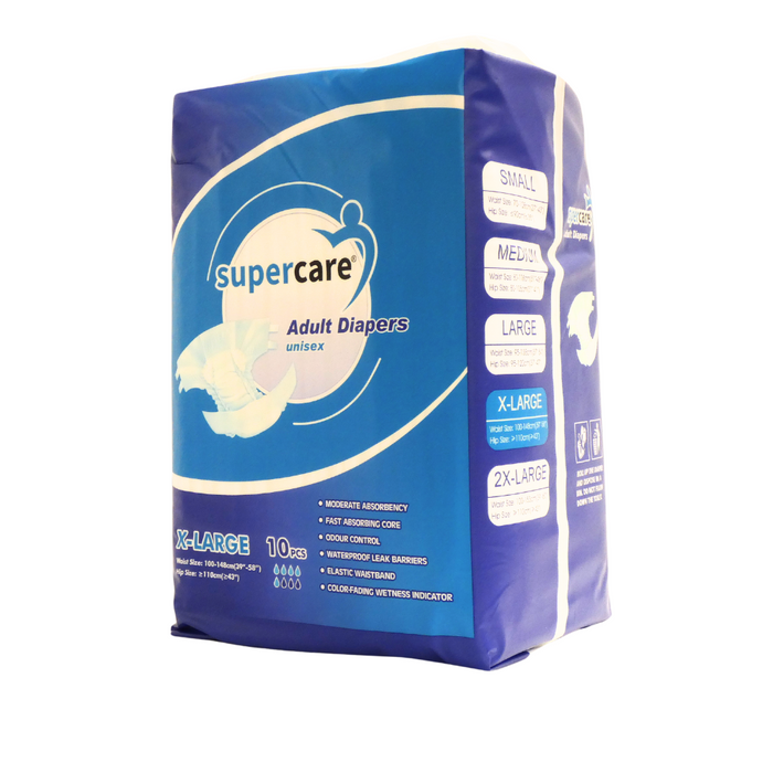 SuperCare Adult Diapers Size X-Large (AD-CH)