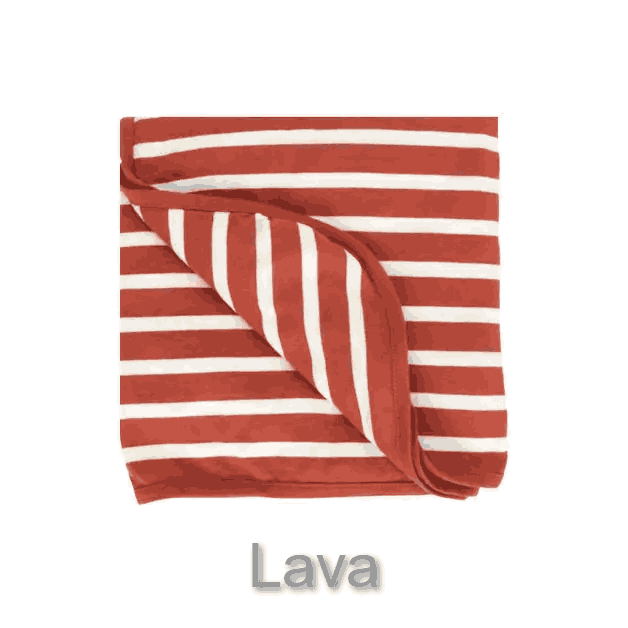 Woolbabe Merino/Organic Cotton swaddle/blanket STRIPES