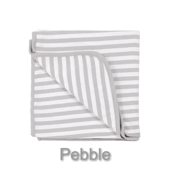 Woolbabe Merino/Organic Cotton swaddle/blanket STRIPES