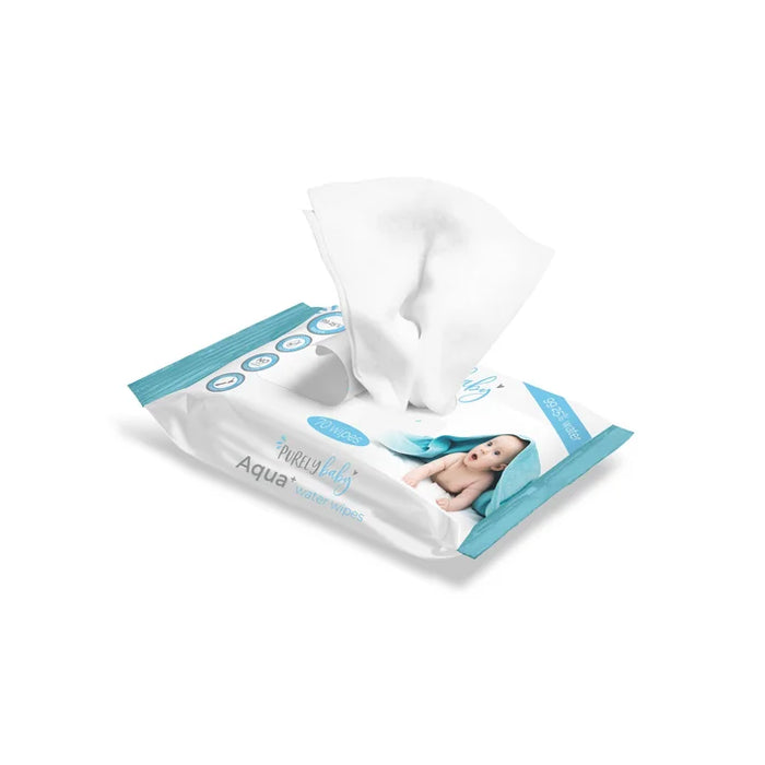 Purely Baby Aqua + Water Wipes