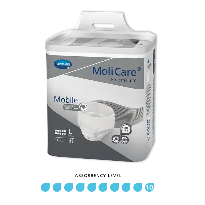 MoliCare Premium Mobile 10D - Large (Pack of 14)