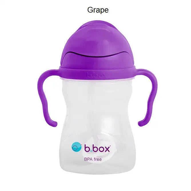 b.box Sippy Cup with Fliptop Straw, Drink from Any Angle