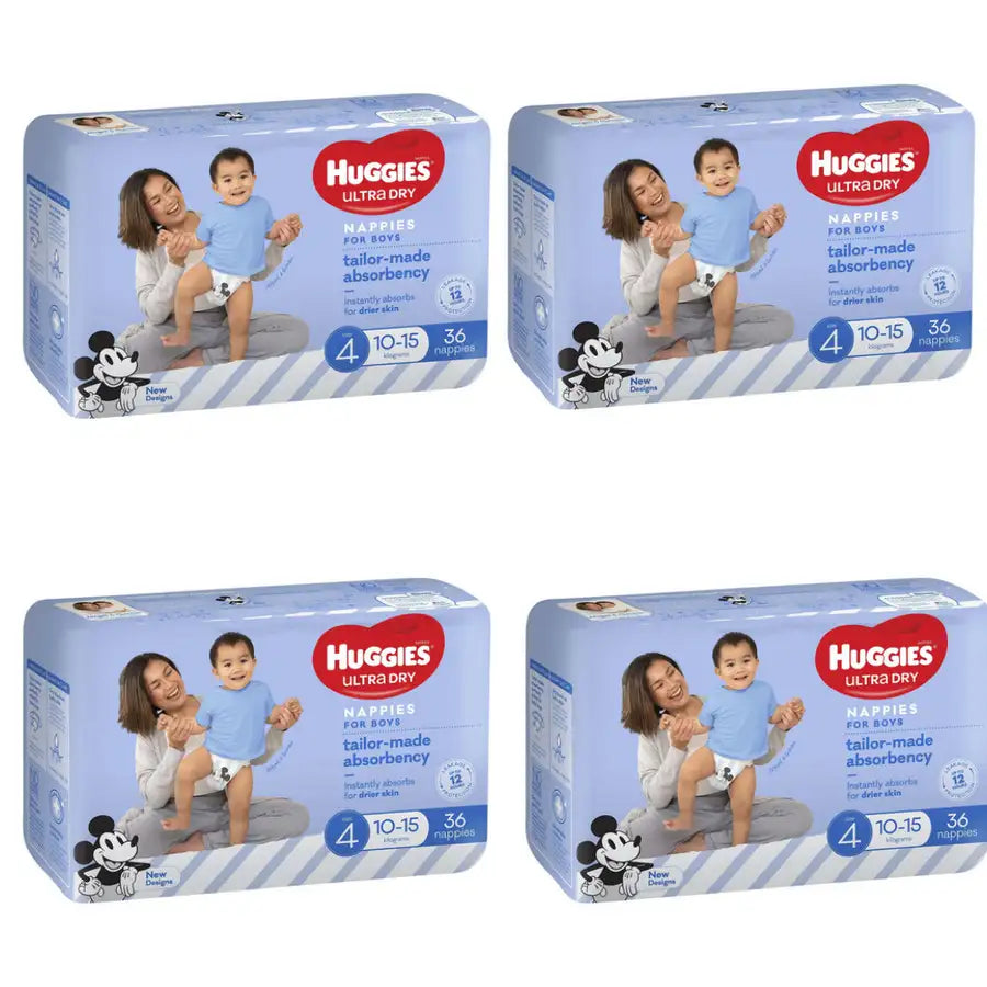 Huggies Boys' Convenience Junior Ultra Dry Pants Size 6 16 Pack