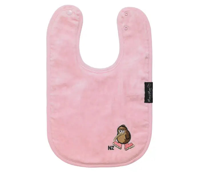 Mum2Mum Wonder Bib Kiwiana BABY PINK KIWI - Babyonline