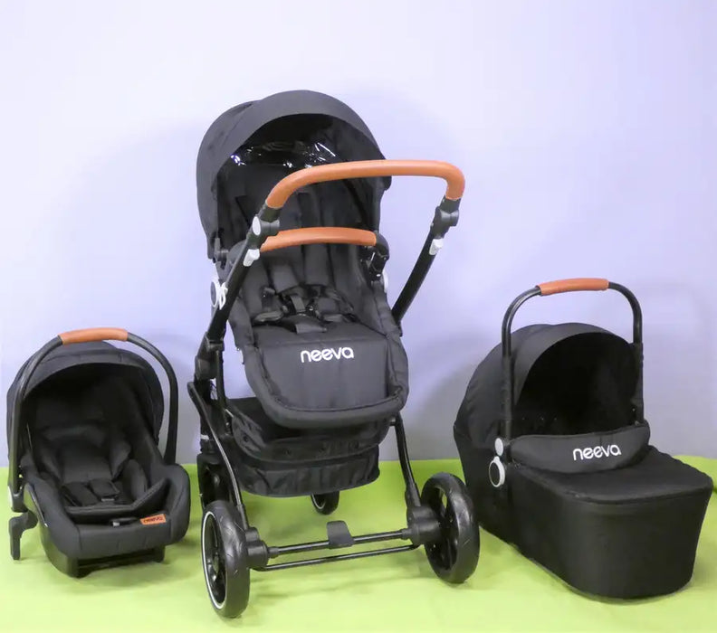 Neeva Carina 4-Wheel Travel System - New Black*