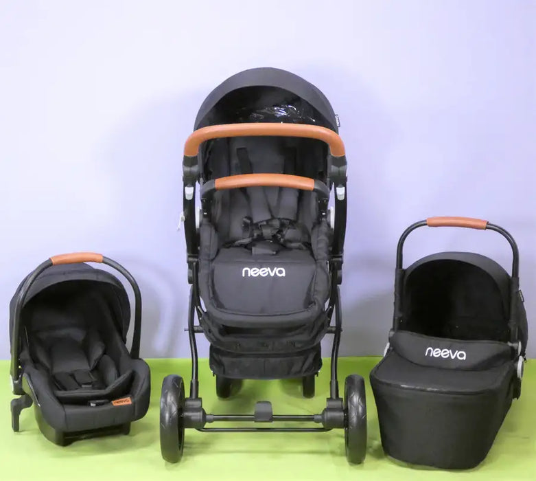 Neeva Carina 4-Wheel Travel System - New Black*